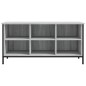 vidaXL Mueble zapatero madera contrachapada gris Sonoma 100x35x50 cm vidaXL Mueble zapatero madera contrachapada gris Sonoma 100x35x50 cm