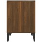 vidaXL Mesita de noche roble marrón 40x35x50 cm vidaXL Mesita de noche roble marrón 40x35x50 cm