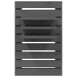 vidaXL Estantes mesitas de pared 2 uds madera maciza de pino gris vidaXL Estantes mesitas de pared 2 uds madera maciza de pino gris