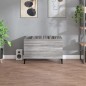 vidaXL Mueble discos madera contrachapada gris sonoma 74,5x38x48 cm vidaXL Mueble discos madera contrachapada gris sonoma 74,5x38x48 cm