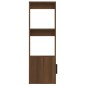 vidaXL Aparador de madera contrachapada marrón roble 80x30x90 cm vidaXL Aparador de madera contrachapada marrón roble 80x30x90 cm