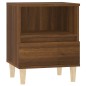 vidaXL Mesita de noche roble marrón 40x35x50 cm vidaXL Mesita de noche roble marrón 40x35x50 cm