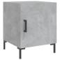 vidaXL Mesitas noche 2 uds madera ingeniería gris hormigón 40x40x50 cm vidaXL Mesitas noche 2 uds madera ingeniería gris hormigón 40x40x50 cm