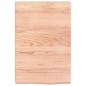 vidaXL Estante pared madera roble tratada marrón claro 40x60x(2-6) cm vidaXL Estante pared madera roble tratada marrón claro 40x60x(2-6) cm