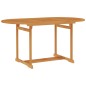vidaXL Conjunto de comedor de jardín 5 piezas madera maciza de teca vidaXL Conjunto de comedor de jardín 5 piezas madera maciza de teca