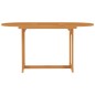vidaXL Conjunto de comedor de jardín 5 piezas madera maciza de teca vidaXL Conjunto de comedor de jardín 5 piezas madera maciza de teca