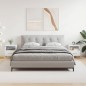 vidaXL Mesita noche 2 uds madera ingeniería blanco brillo 40x35x47,5cm vidaXL Mesita noche 2 uds madera ingeniería blanco brillo 40x35x47,5cm