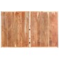 vidaXL Mesa de centro de madera maciza de acacia 142x90x42 cm vidaXL Mesa de centro de madera maciza de acacia 142x90x42 cm