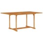vidaXL Set de comedor para jardín 7 piezas teca maciza y cojines gris vidaXL Set de comedor para jardín 7 piezas teca maciza y cojines gris