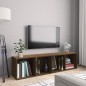 vidaXL Estantería/mueble de TV madera roble marrón 143x30x36 cm vidaXL Estantería/mueble de TV madera roble marrón 143x30x36 cm