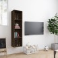 vidaXL Estantería/mueble de TV madera roble marrón 143x30x36 cm vidaXL Estantería/mueble de TV madera roble marrón 143x30x36 cm
