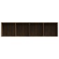 vidaXL Estantería/mueble de TV madera roble marrón 143x30x36 cm vidaXL Estantería/mueble de TV madera roble marrón 143x30x36 cm