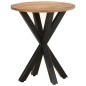 vidaXL Mesa auxiliar de madera maciza de acacia 48x48x56 cm vidaXL Mesa auxiliar de madera maciza de acacia 48x48x56 cm
