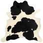 vidaXL Alfombra de piel de vaca real negro y blanco 150x170 cm vidaXL Alfombra de piel de vaca real negro y blanco 150x170 cm