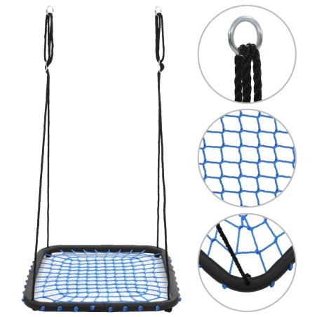 vidaXL Columpio 104x76 cm 200 kg azul