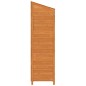 vidaXL Cobertizo de jardín madera maciza abeto marrón 102x52x174,5cm vidaXL Cobertizo de jardín madera maciza abeto marrón 102x52x174,5cm