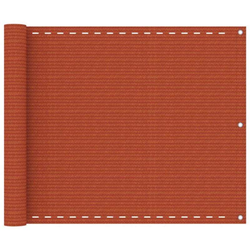 vidaXL Toldo para balcón HDPE azul 75x600 cm vidaXL Toldo para balcón HDPE azul 75x600 cm