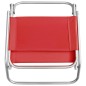 vidaXL Sillas de playa plegables 2 unidades tela rojo vidaXL Sillas de playa plegables 2 unidades tela rojo