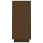 vidaXL Aparador de madera maciza de pino marrón miel 60x34x75 cm vidaXL Aparador de madera maciza de pino marrón miel 60x34x75 cm