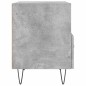 vidaXL Mesita noche 2 uds madera ingeniería gris hormigón 40x35x47,5cm vidaXL Mesita noche 2 uds madera ingeniería gris hormigón 40x35x47,5cm