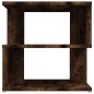 vidaXL Mesa auxiliar madera contrachapada roble ahumado 40x40x40 cm vidaXL Mesa auxiliar madera contrachapada roble ahumado 40x40x40 cm