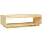 vidaXL Mesa de centro de madera maciza de abeto 110x50x33,5 cm vidaXL Mesa de centro de madera maciza de abeto 110x50x33,5 cm