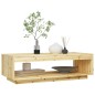 vidaXL Mesa de centro de madera maciza de abeto 110x50x33,5 cm vidaXL Mesa de centro de madera maciza de abeto 110x50x33,5 cm