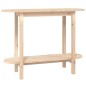 vidaXL Mesa consola madera maciza de pino 110x40x80 cm vidaXL Mesa consola madera maciza de pino 110x40x80 cm