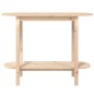 vidaXL Mesa consola madera maciza de pino 110x40x80 cm vidaXL Mesa consola madera maciza de pino 110x40x80 cm