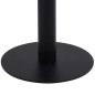 vidaXL Mesa de bistró MDF marrón oscuro 50x50 cm vidaXL Mesa de bistró MDF marrón oscuro 50x50 cm