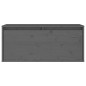 vidaXL Armario de pared madera maciza de pino gris 80x30x35 cm vidaXL Armario de pared madera maciza de pino gris 80x30x35 cm