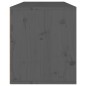vidaXL Armario de pared madera maciza de pino gris 80x30x35 cm vidaXL Armario de pared madera maciza de pino gris 80x30x35 cm