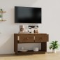 vidaXL Mueble de TV madera maciza de pino marrón miel 90x40x60 cm vidaXL Mueble de TV madera maciza de pino marrón miel 90x40x60 cm