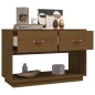 vidaXL Mueble de TV madera maciza de pino marrón miel 90x40x60 cm vidaXL Mueble de TV madera maciza de pino marrón miel 90x40x60 cm