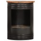 vidaXL Mesa de centro de madera maciza reciclada 43x55 cm vidaXL Mesa de centro de madera maciza reciclada 43x55 cm
