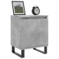 vidaXL Mesitas de noche 2 uds madera gris hormigón 40x30x50 cm vidaXL Mesitas de noche 2 uds madera gris hormigón 40x30x50 cm
