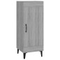 vidaXL Aparador madera de ingeniería gris Sonoma 34,5x34x90 cm