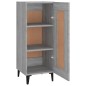 vidaXL Aparador madera de ingeniería gris Sonoma 34,5x34x90 cm