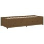 vidaXL Sofá cama de madera maciza de pino 75x190 cm vidaXL Sofá cama de madera maciza de pino 75x190 cm