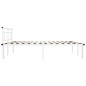 vidaXL Estructura de cama de metal blanco 200x200 cm vidaXL Estructura de cama de metal blanco 200x200 cm