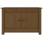 vidaXL Armario zapatero madera maciza de pino marrón miel 70x38x45,5cm vidaXL Armario zapatero madera maciza de pino marrón miel 70x38x45,5cm