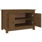 vidaXL Armario zapatero madera maciza de pino marrón miel 70x38x45,5cm vidaXL Armario zapatero madera maciza de pino marrón miel 70x38x45,5cm