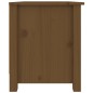 vidaXL Armario zapatero madera maciza de pino marrón miel 70x38x45,5cm vidaXL Armario zapatero madera maciza de pino marrón miel 70x38x45,5cm