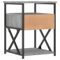 vidaXL Mesita de noche madera de ingeniería gris Sonoma 40x42x55 cm vidaXL Mesita de noche madera de ingeniería gris Sonoma 40x42x55 cm