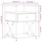 vidaXL Mesita de noche madera de ingeniería gris Sonoma 40x42x55 cm vidaXL Mesita de noche madera de ingeniería gris Sonoma 40x42x55 cm