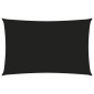 vidaXL Toldo de vela rectangular tela Oxford negro 2x5 m vidaXL Toldo de vela rectangular tela Oxford negro 2x5 m