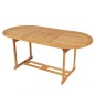 vidaXL Conjunto de comedor de jardín 9 piezas madera maciza de teca vidaXL Conjunto de comedor de jardín 9 piezas madera maciza de teca