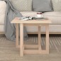 vidaXL Mesa de centro de madera maciza de pino 50x50x45 cm vidaXL Mesa de centro de madera maciza de pino 50x50x45 cm