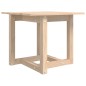 vidaXL Mesa de centro de madera maciza de pino 50x50x45 cm vidaXL Mesa de centro de madera maciza de pino 50x50x45 cm