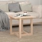 vidaXL Mesa de centro de madera maciza de pino 50x50x45 cm vidaXL Mesa de centro de madera maciza de pino 50x50x45 cm